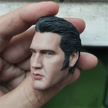1/6 Obseg Moški Glavo Carving Elvis Presley Igralec Model Za 12
