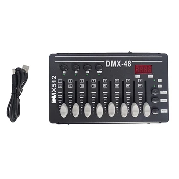 1 Kos DMX Krmilnik za Nadzor Dmx512 LED Stopnji Svetlobe Laserski Projektor Gibljive Glave Dim Hladno