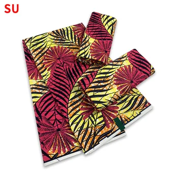 100% bombaž visoke kakovosti tissu 6yards Ankara Afriške natisne batik pagne pravi vosek tkanine Afriški stil