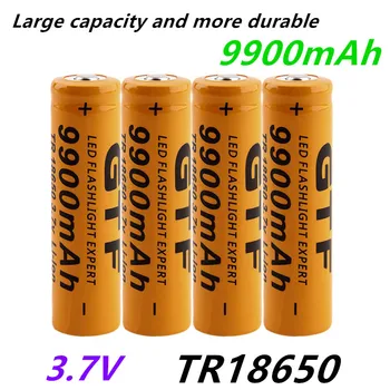 100% Prvotne 18650 Polnilna Litij Baterija 9900mAh Litijevo Baterijo 3,7 V, za Svetlo Svetilka Igrača Prenosni Vir 18650.00