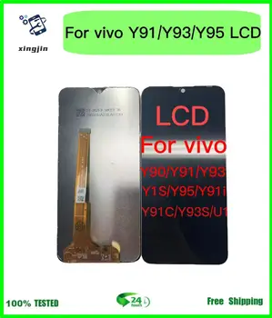 100% Test Zaslona Za VIVO Y91 Y91i Y91c LCD-Zaslon, občutljiv na Dotik Senzor Računalnike Zbora Za VIVO Y93 Y93st Y95 LCD-Zaslon