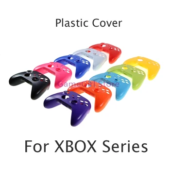 10sets Zamenjava Za Xbox Serije X-Ov Krmilnik umetne mase Hrbtni Pokrovček Ohišja Lupini Faceplate Primeru