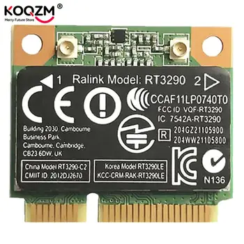 150Mbps 2,4 Ghz RT3290 802.11 B/G/N Brezžičnih Wlan, WIFI + BT Bluetooth 3.0 Half Mini PCI-E Card Za HP CQ58 M4 M6 4445S DV4