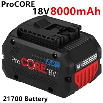 18V 8000mAh ProCORE Ersatz Batterie für Bos Professionelle Sistem Akumulatorski Werkzeuge BAT609 BAT618 GBA80 21700 Zelle