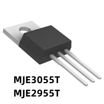1PCS Inline MJE3055T Tranzistor MJE2955T 10A/60V/75-vatne žarnice, Pakirano DO 220 Tranzistor