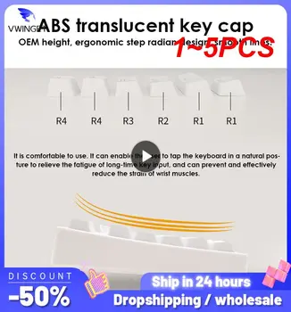 1~5PCS Klasičnih Kontrast Barv Keycaps Češnja Profil DVOJNI STREL ABS PISAVE PBT Keycaps ABS Pisave za MX Mehansko Stikalo