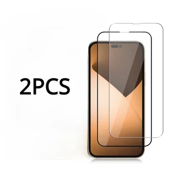 2.5 D Polno Zajetje HD Jasno Kaljeno Steklo Za iphone 14 15 13 12 11 Pro Max Zaščitnik Zaslon Za IPhone 7 8Plus X XR XS Max