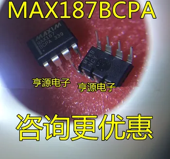 2pcs izvirno novo MAX187BCPA ACPA MAX187 DIP-8 pin analogno-digitalni pretvornik IC, čip