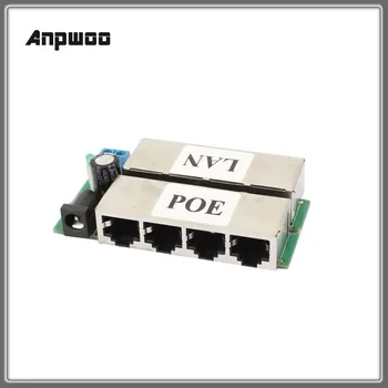 4 LAN+4 POE (8 LAN+8 POE) Vrata Pasivne adapter Pin Power Over Ethernet Modul, PoE Injektor DC 9-48V IP Kamero PoE Anpwoo S3 S4