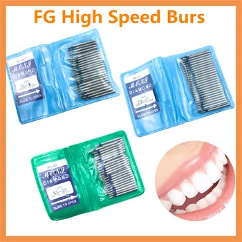 50pcs/vrečko Dental Lab Diamond FG Visoke Hitrosti Burs SI series za poliranje zob 1.6 mm