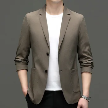 5801 -2023Men je moda priložnostne majhne obleko moški korejska različica slim bo ustrezala 107jacket barva jakna