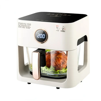 5L Doma naprave Air Fryer Smart Home Električni Fryer brez Olja Večnamensko Čip Pečica Zraka Fryer Pečica Visual Zaslon na Dotik