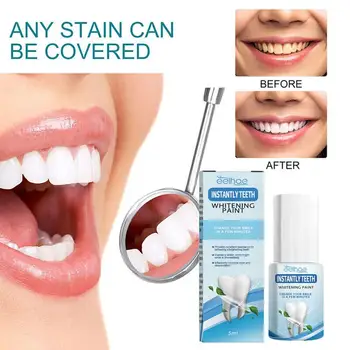 5ml Instant Barve za Beljenje Zob Madeže Odstranite Čiščenje Zob Zob Zob Barve Ustno Higieno, Zdravje, Naravno, Univerzalno Higiensko