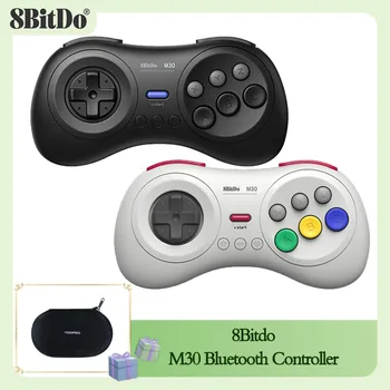 8Bitdo M30 Bluetooth Controller Ročaj za Sega Genesis Mega Drive Slog za NS Stikalo Android, Windows, MacOS Pare Raspberry Pi