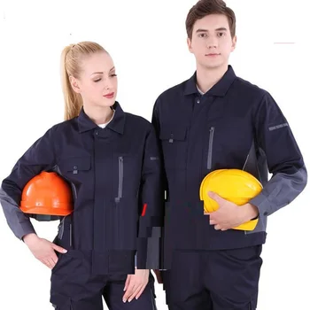 Anti-statični Delovne obleke nastavite moški/ženski električna popravila Tovarniških delavnica uniforme bencinska pajac varjenje obleke splošne
