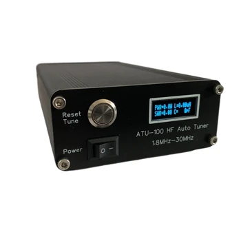ATU-100 1.8-50MHz Avtomatski Antenski Tuner za N7DDC + 0.91 OLED V3.2 Različico P9JD