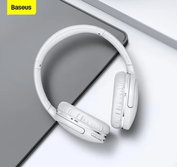 Baseus D02 Pro Čez Uho Brezžični 5.3 Slušalke Bluetooth HI-fi Stereo Slušalke Zložljive Šport Slušalke z Avdio Kabel