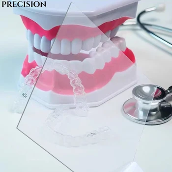 Beljenje zob Zobni Laboratorij Opornica Honorar Ortodontskega Stanja Thermoforming Materiala Vakuum, ki Tvorijo 10/15/20Pcs 1.0/1.5/2.0 mm