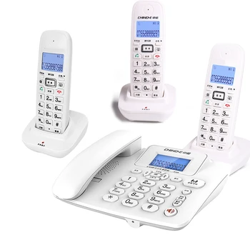 Brezžični Telefon 1-4 handstes akumulatorski Odzivnik 2.4 G Strip Telefonsko Slušalko office home hotel Dolgo Obseg namizni telefon
