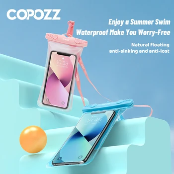 COPOZZ Nadgrajena različica Univerzalno Nepremočljiva Telefon Primeru Za iPhone Xiaomi Samsung Podvodno Ohišje Mobilnega Telefona Coque Pokrov