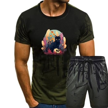 Cvet cvetni letnik hipster Retro bombaž Mens Unisex tee T-shirt vrhovi moški majica s kratkimi rokavi
