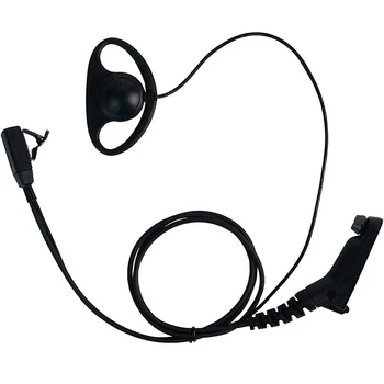 D Oblika Nadzora Slušalke Slušalke z Pg Mic za Motorola 2 Način Radio Walkie Talkie XPR7550 XPR6350 XPR7350 7550e 7580e