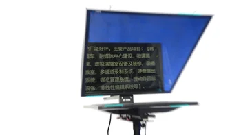 Debelo 22 palčni teleprompter za prenosni računalnik oddaja studio webcam in teleprompter