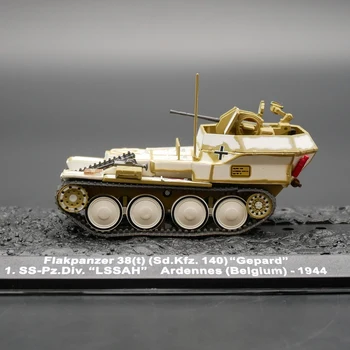 Diecast 1:72 Obsega Flakpanzer 38(t) Gepard Svetovne Vojne nemški Leopard protiletalski Tank Oklepnih Sledi Boj proti Modelu Vozila