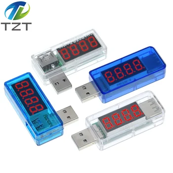 Digitalni USB Mobile Power polnilni tok napetost Tester Meter Mini USB polnilec zdravnik voltmeter ampermeter Obrnite pregleden
