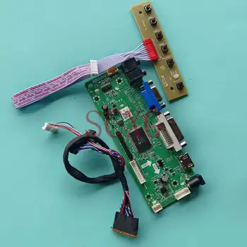 DIY Kit Fit LTN156AT30-T01 Zaslon LCD Krmilnik Odbor 1366*768 LVDS 40 Pin HDMI je Združljiv DVI VGA 60Hz Prenosni Plošči 15.6