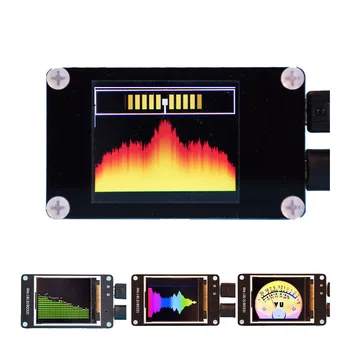 DLHiFi 1.8 Inch Visual Ojačevalnik Plošči Vozila Ritem Vzdušje Virtualni VU Meter Tabela Glasbeni Spekter Zaslon