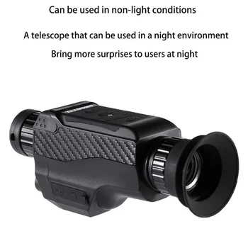 DT18 Prenosni Oko Night Vision Naprave 200 M Ir Digitalni 1080P 8X Zoom Snemanje Videa Daljnogled za Lov Kampiranje