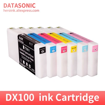 DX100 črnilom Kartuše, Združljive za T7811 T7816 Združljiv Barvni Inkjet Kartuša za FUJIFI DX100 Tiskalnik Črnila Kartuše