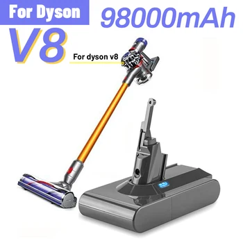 Dyson – batterie de remplacement pour aspirateur à glavni Dyson V8 Za 21,6 V 98000mAh sans fil