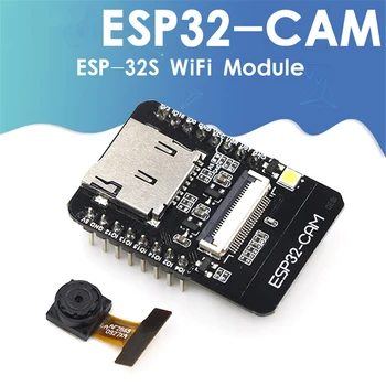 ESP32-CAM WiFi + Bluetooth-združljiv Modul Modula Kamere Razvoj Odbor ESP32 S Modula Kamere OV2640 2MP Za Arduino