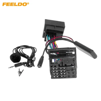 FEELDO Avto 5.0 Modul Bluetooth AUX-in, Audio Glasbe MP3 Adapter Za Minione Cooper E39 E53 X5Z4 E85 E86 X3 E83 Stereo Žične Harnes