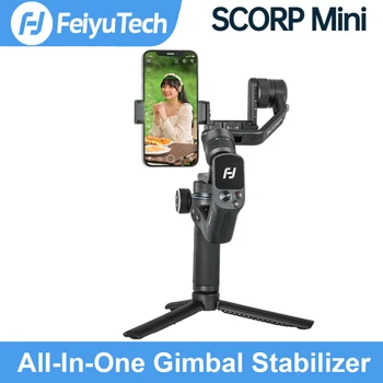 FeiyuTech SCORP Mini 3-Osni Ročni Vse-v-Enem Gimbal Stabilizator za GoPro Pametni Mirrorless Fotoaparat G6 Max Nadgradnjo