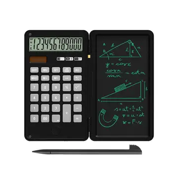 Finančni Kalkulator Osnovne Izklop Desk Kalkulatorji Z Pisni obliki Tablet Prenosni In Zložljivi Namizni Kalkulator Z Velikim LCD