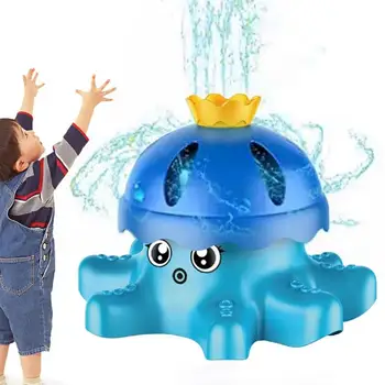Hobotnica Vodni Curek Igrača Obračanje Na Prostem, Vodni Curek Sprinkler Srčkan Dvorišču Hobotnica Sprinkler Igrača Vode Zabavna Igrača Za Sprinkler
