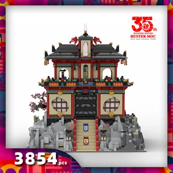 htmoc tradicionalnih tempelj hiša zmaj mesto Kitajske Arhitekture Gradnike Modela vratni lok) se vrednoti prehod Paviljon DIY Opeke Igrače