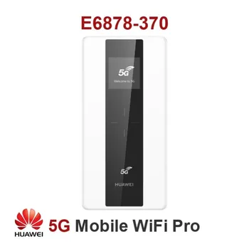 Huawei E6878-370 5 G, MAČKA 19, Prenosni Mobilni Wi-Fi Pro, 1.65 Gbps, Z Ogromno 8000mAh Baterije, 40W Super Charge in Balong 5000 Ch