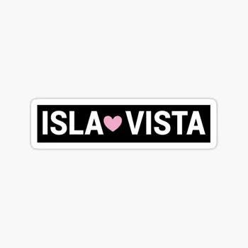 Isla Vista Prijavite 5PCS Avto Nalepke za Prenosnik Prtljage Dekor Anime Otrok Srčkan Ozadju Hladilnik Doma Stenske Nalepke Smešno