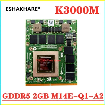 K3000M K3000 2GB GDDR5 Video Grafične Kartice N14E-Q1-A2 Z X-Nosilec Za Dell M6700 M6800 8760W HP 8770W 100% Test OK