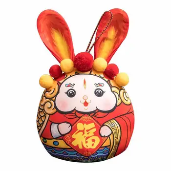 Kitajski Slog Zajec Doll Nebesno Zajec Obesek Plišastih Igrač