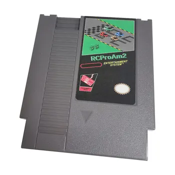 Klasična Igra RCProAm2 Za NES Super Igre Multi Voziček 72 Zatiči 8 Bit Igra Kartuše,za NES Retro Igra Konzola