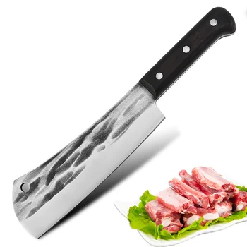 Kovani Kosti Kabelski Nož Iz Nerjavečega Jekla Perutnine Mesar Nožem Mesa Cleaver Kuhinje Kuhar Nož Prostem Drva Nož