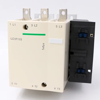 LC1F115M7 AC električni magnetni Kontaktor 3P 3NO LC1-F115M7 115A tuljava 220V AC