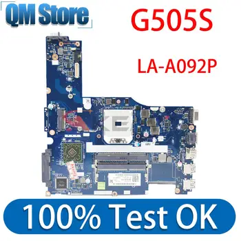 LENOVO Ideapad G505S Zvezek Mainboard LA-A092P AMD DDR3 Prenosni računalnik z matično ploščo