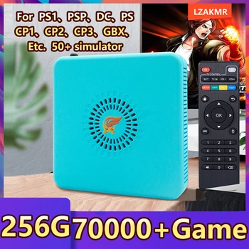 LZAKMR NOVO G13 Mini Retro Igre Polje 256GB 70000+Iger, Podporo Za 50+ Emulators Za PS1 PS PSP Konzole za Video Igre 4K HD Zaslon