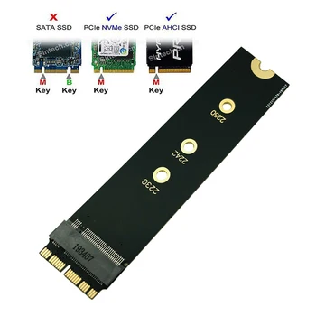 M. 2 PCIE NVME SSD M. 2 nVME SSD vmesniško Kartico za Nadgradnjo 2013-2015 Leto Mac(Ne Prilegajo v Začetku leta 2013 MacBook Pro)za Apple SSD Adapter